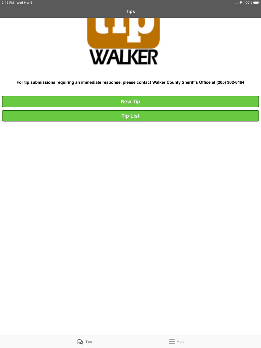 Walker Tips poster
