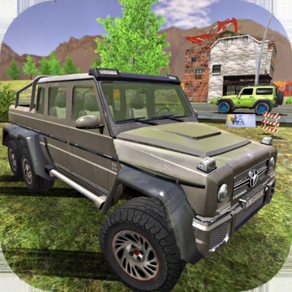 6x6オフロードトラックDriving Sim