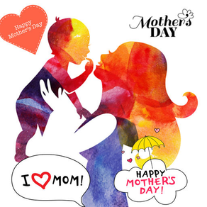 Mother's Day Stickers Photo Studio