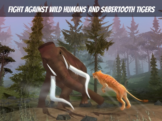 Angry Mammoth Survival Simulator 3D poster
