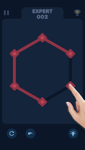 Draw One Line - Puzzle Game