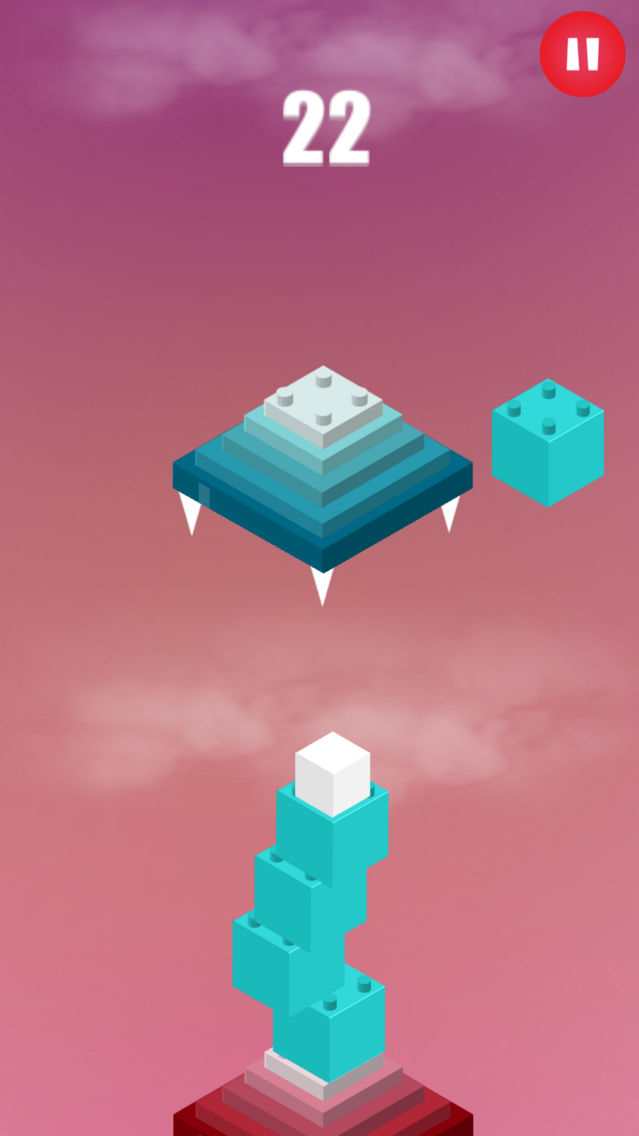 Stack Mania Color Blocks poster