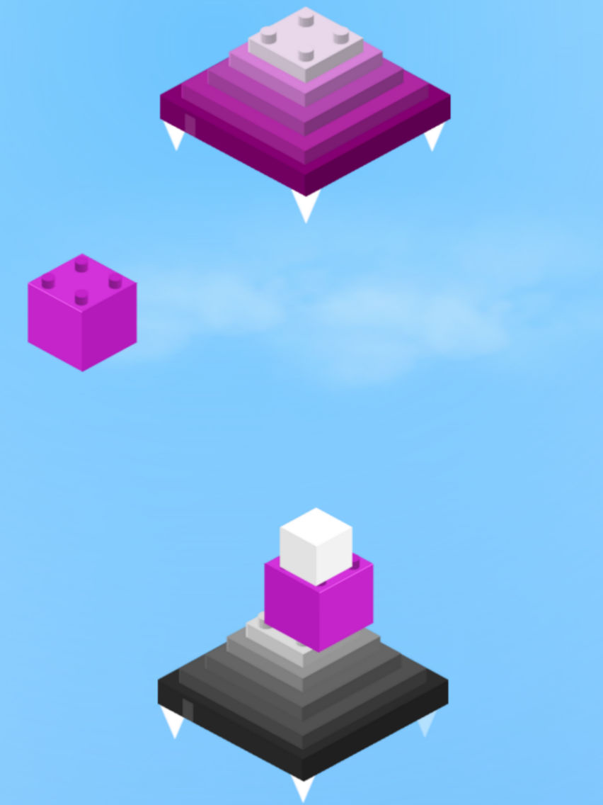 Stack Mania Color Blocks poster