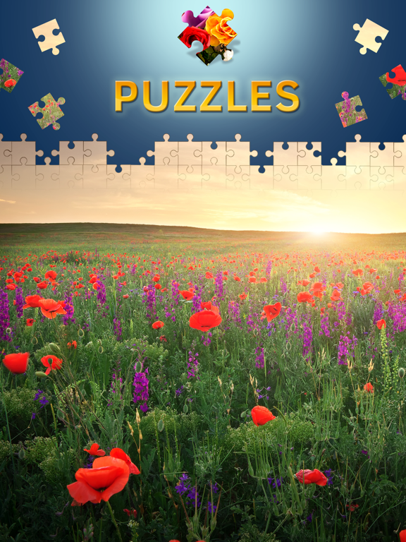 Flowers Jigsaw Puzzles 2017 poster