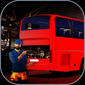 3D Bus Garage reparieren Spie