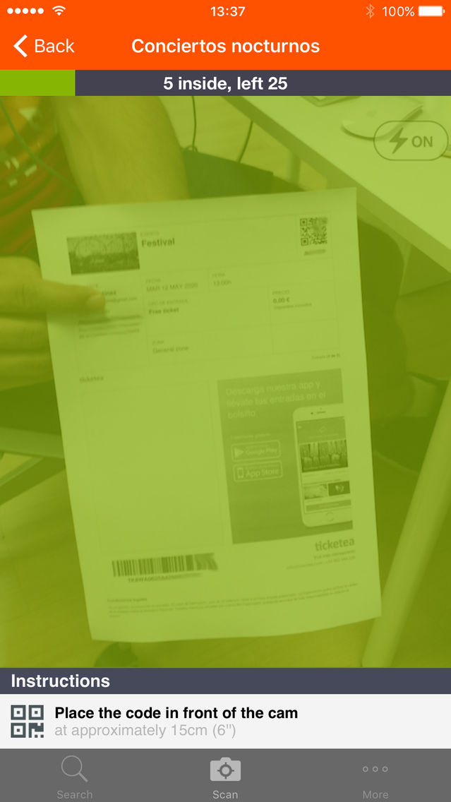 ticketea CheckPoint poster