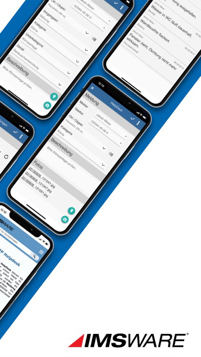 IMSWARE HelpDesk الملصق