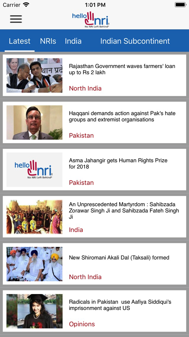 Hello NRI poster