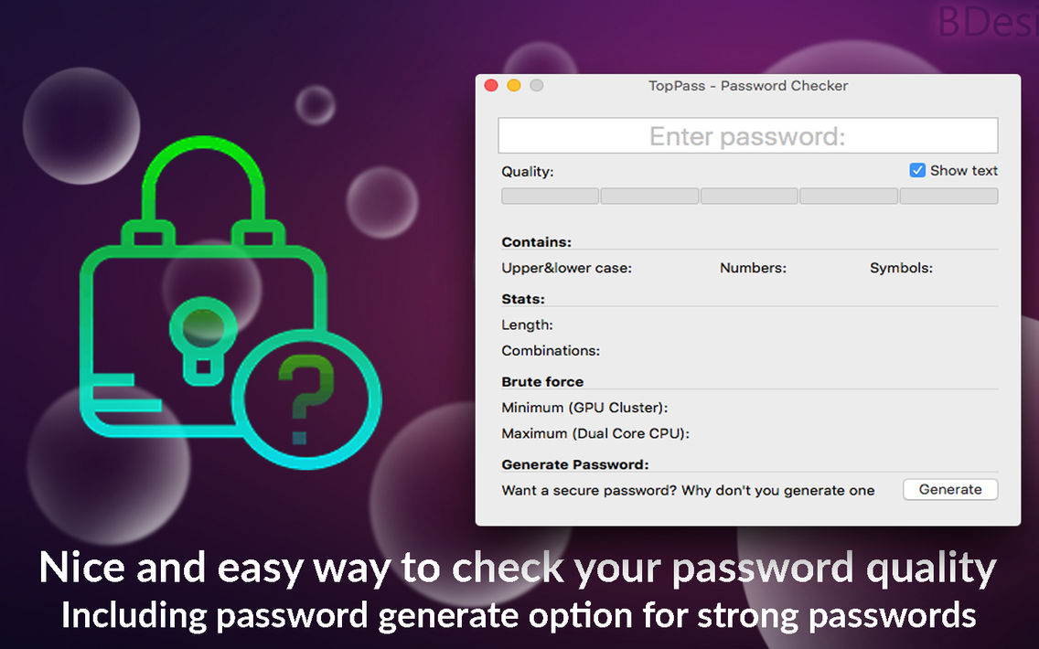 TopPass - Password Checker poster