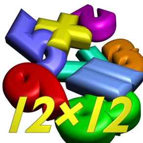 Tabuada de multiplicar 12×12