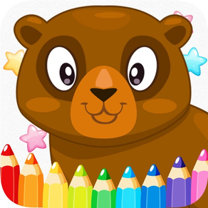 Animals Cartoon art pad Learn to paint and draw animals coloring pages printable for kids free .