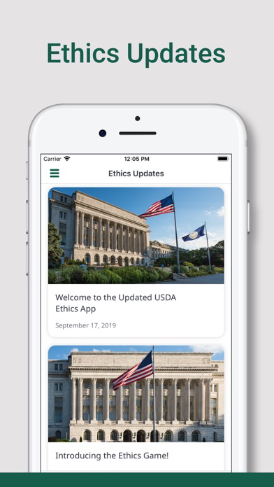 USDA Ethics Plakat