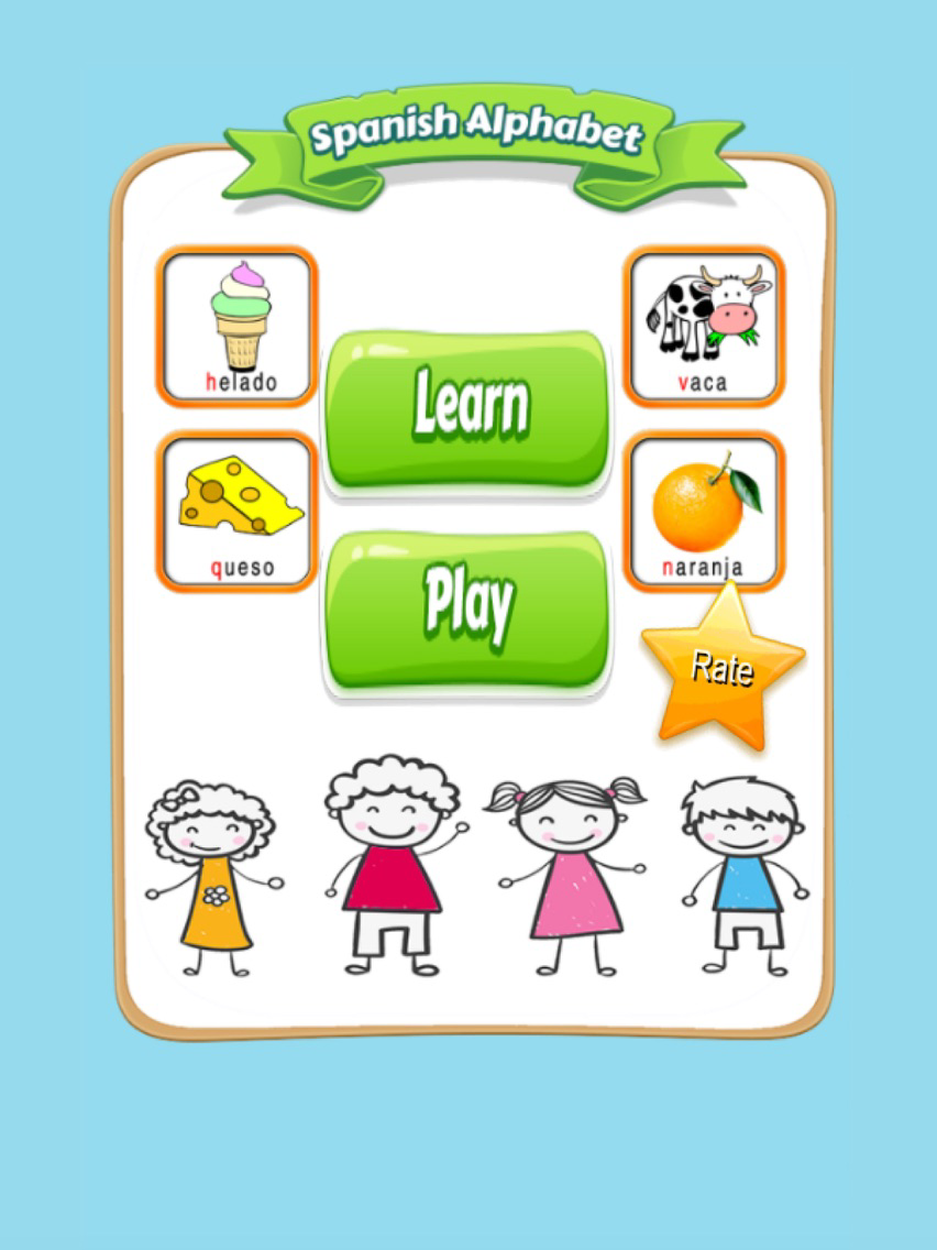 Learn Spanish Alphabet for Kids for iOS (iPhone/iPad) Latest Version at ...