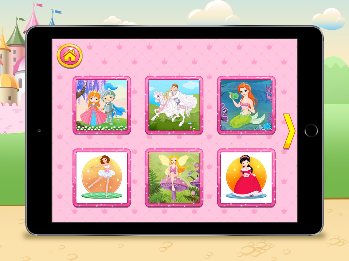 Princess Games Ios Princesses, Mermaids & Fairies Puzzle Game *PRO for iOS (iPhone/iPad ...