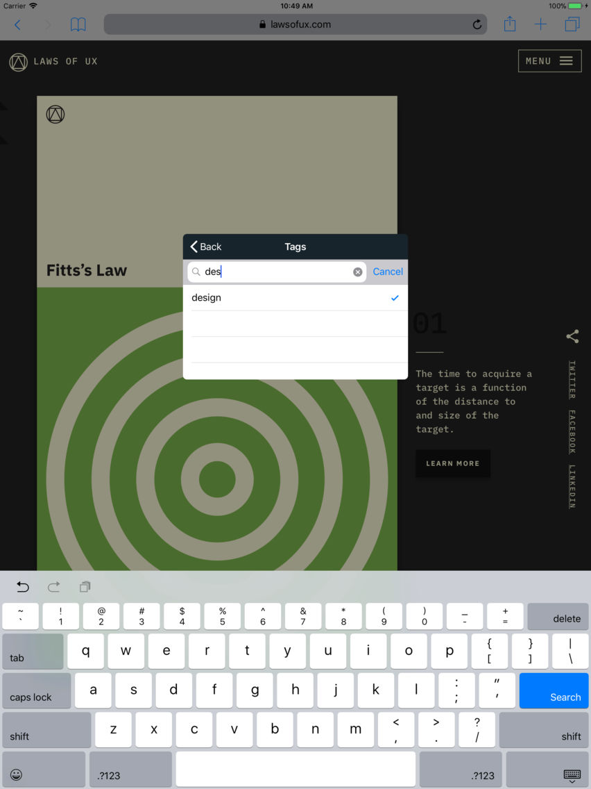 Void App poster