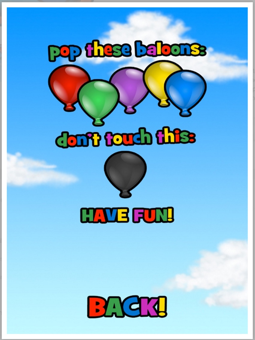 Balloon popper express poster