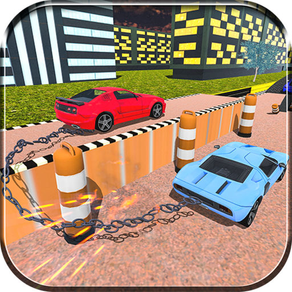 Chained Cars: Thrilling Drive