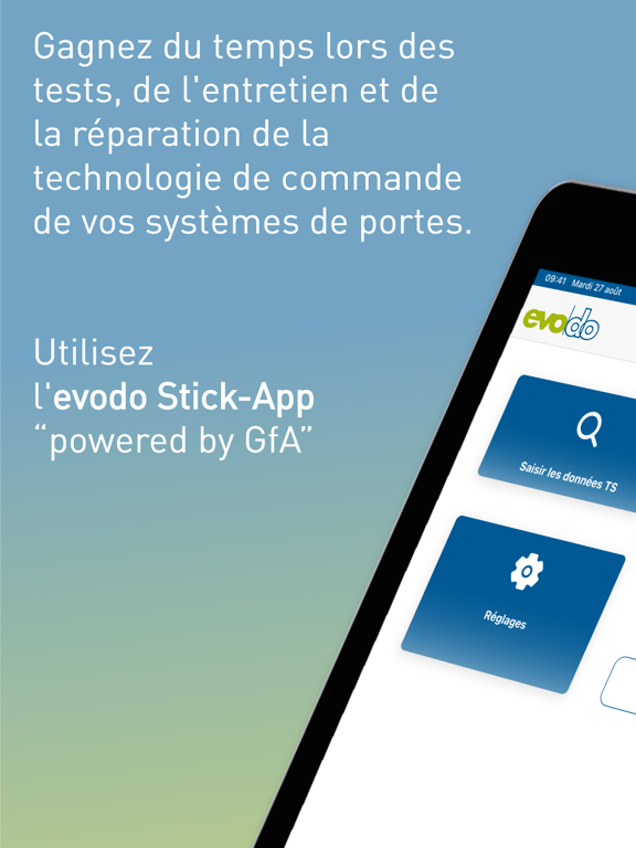 evodo Stick App Affiche