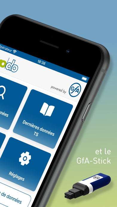 evodo Stick App Affiche