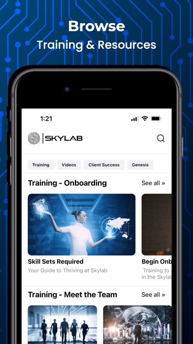 Skylab Apps poster
