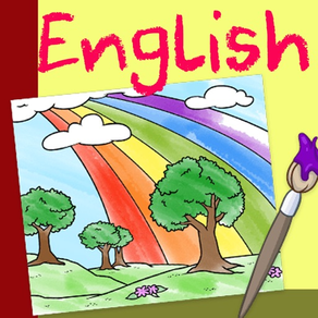 Learn English Vocab Color Book