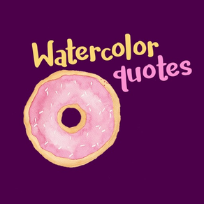 Watercolor Quotes Stickers by Maraquela