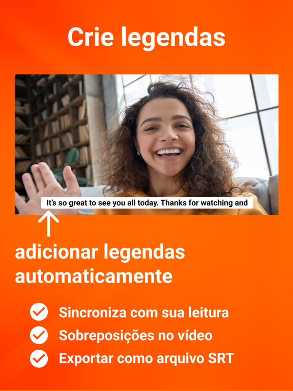 Teleprompter para Vídeo para iOS (iPhone/iPad/Apple Watch/iPod touch