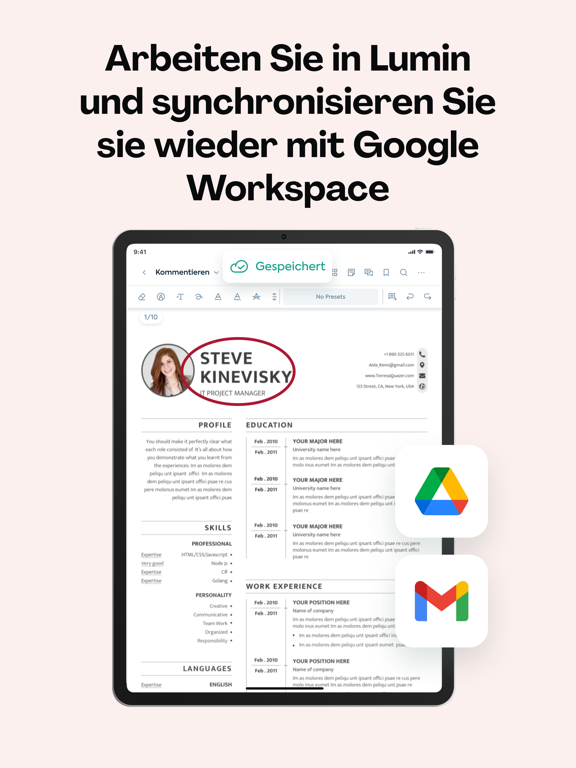 Lumin PDF Plakat