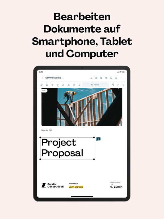 Lumin PDF Plakat