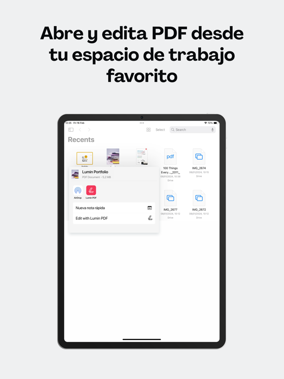 Lumin PDF الملصق