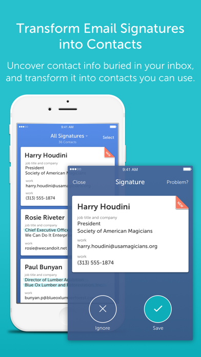 CircleBack - Updated Contacts poster