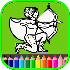Coloring Book For Kids - Zodiac