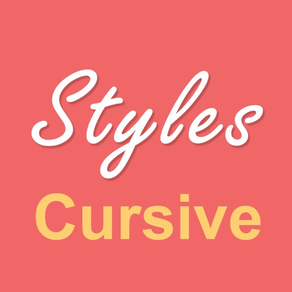 Cursive Writing HD Styles