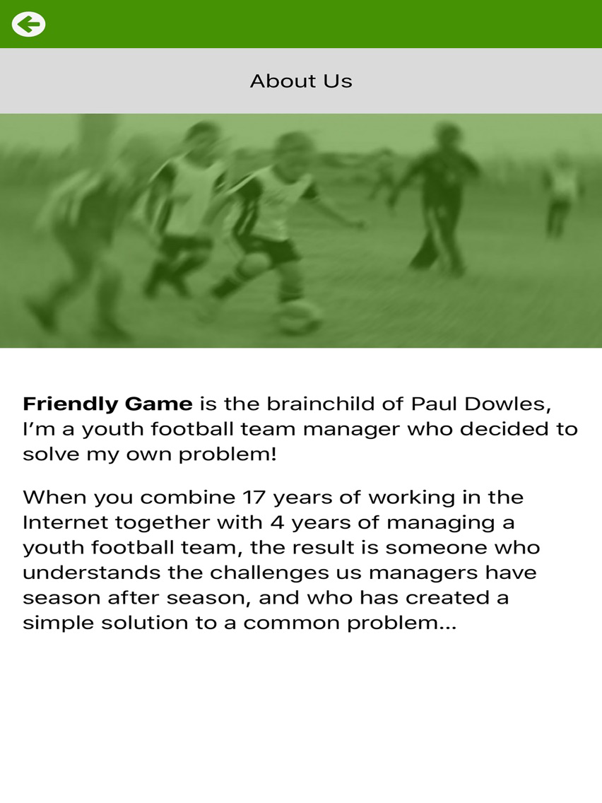 Friendly Game poster