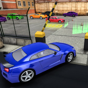 Rennwagen fahren Simulator Stadt fahren Zone