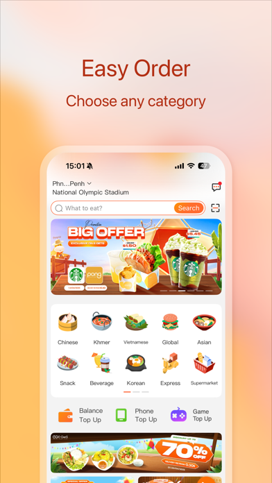 E-GetS : Food & Drink Delivery poster