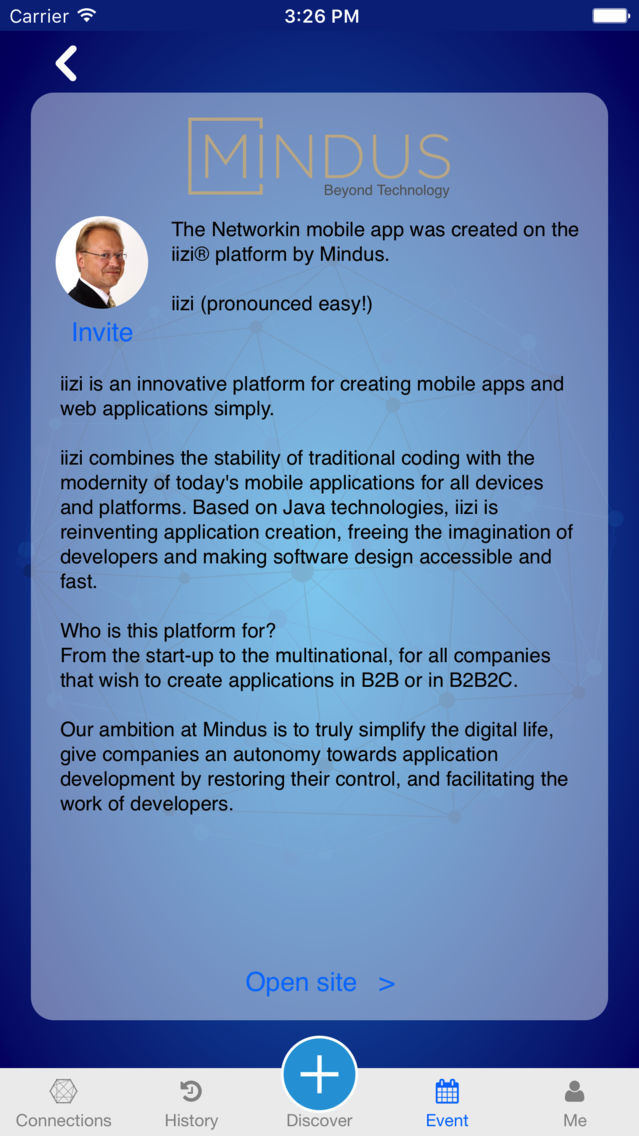 Networkin poster