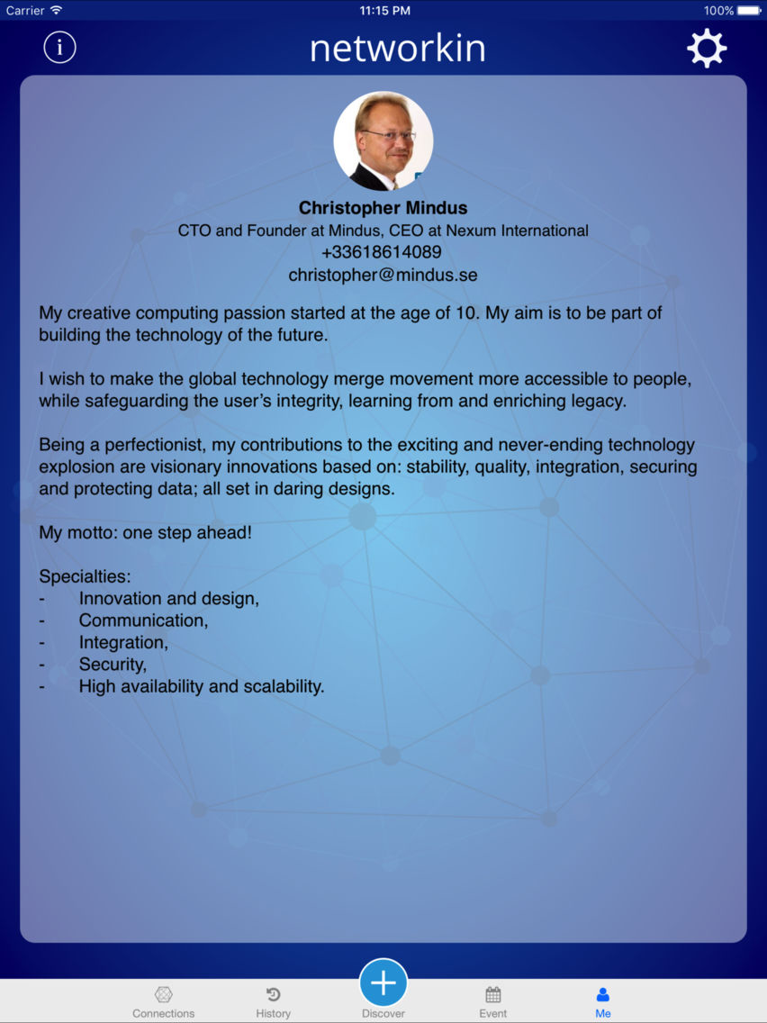 Networkin poster