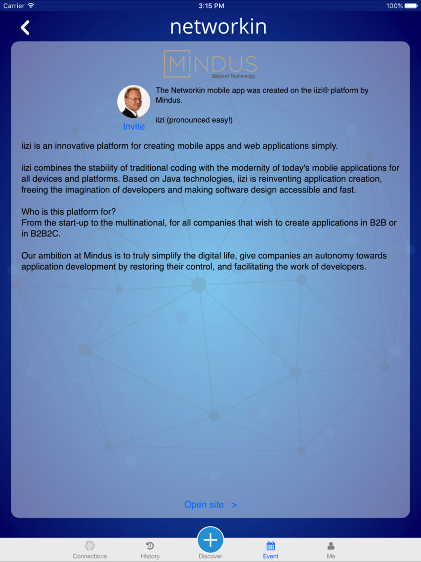 Networkin poster