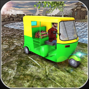 Off-Road Rickshaw Adventure 3D