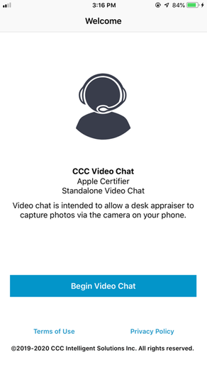 CCC Standalone Video Chat