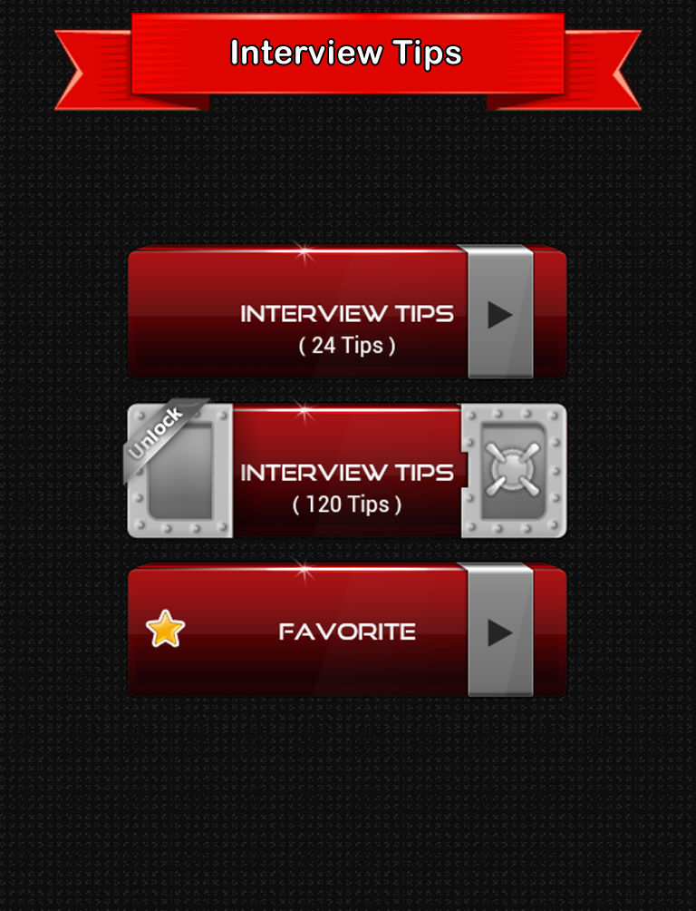 Job Interview Tips Plakat