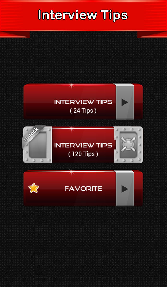 Job Interview Tips Plakat