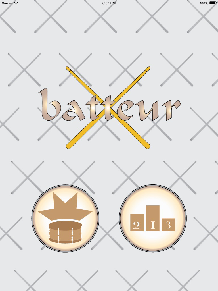 batteur poster