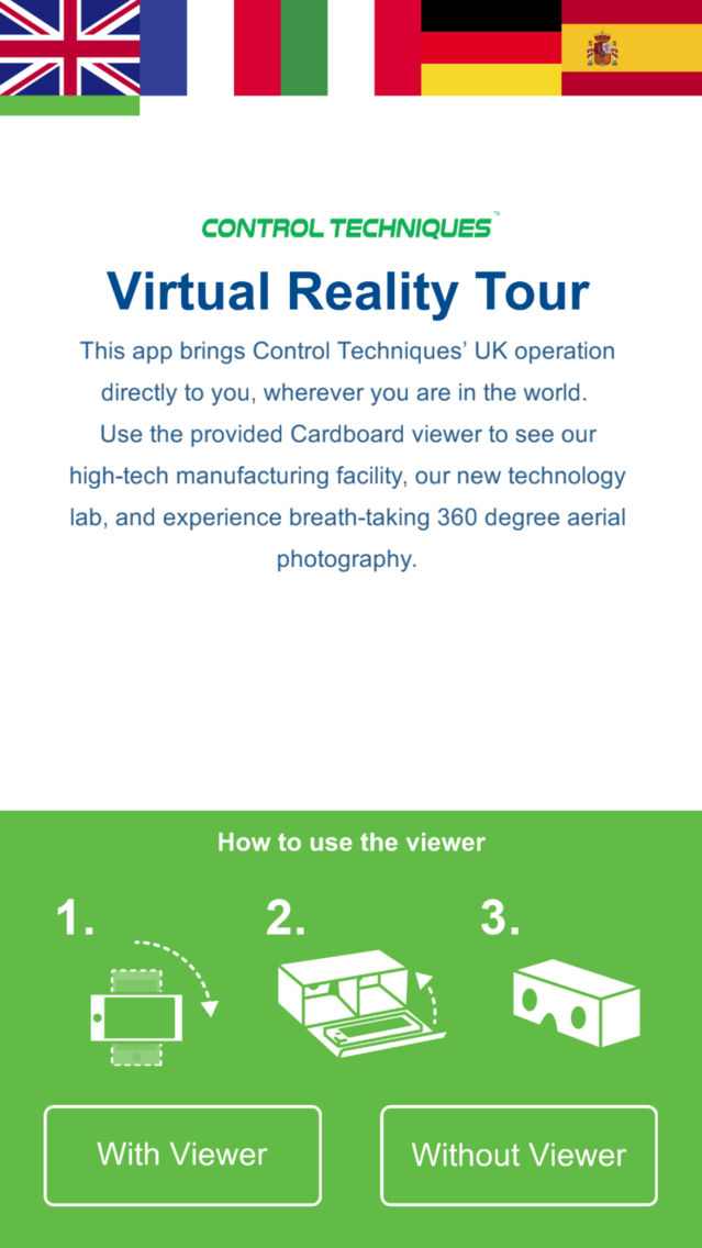Control Techniques VR Tour 포스터
