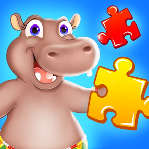 Wild Animal Jigsaw Puzzles for Toddlers
