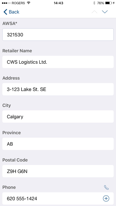 CWS Logistics poster