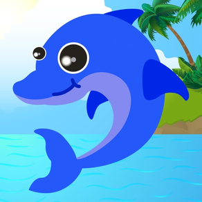 Fisch Meer Tiere Puzzle Spaß Spiel 3 Spiele