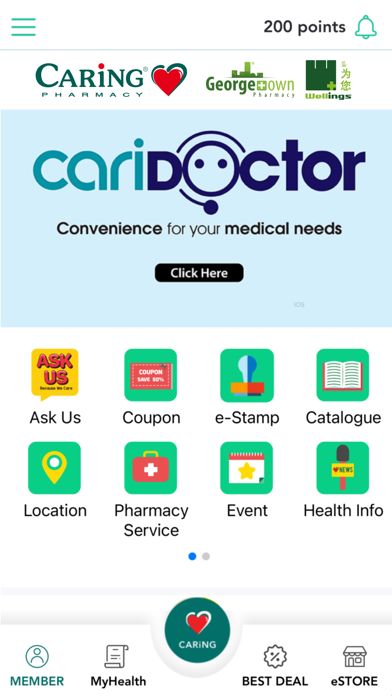 CARiNG Membership poster