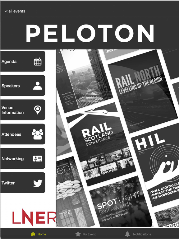 Peloton Events Plakat